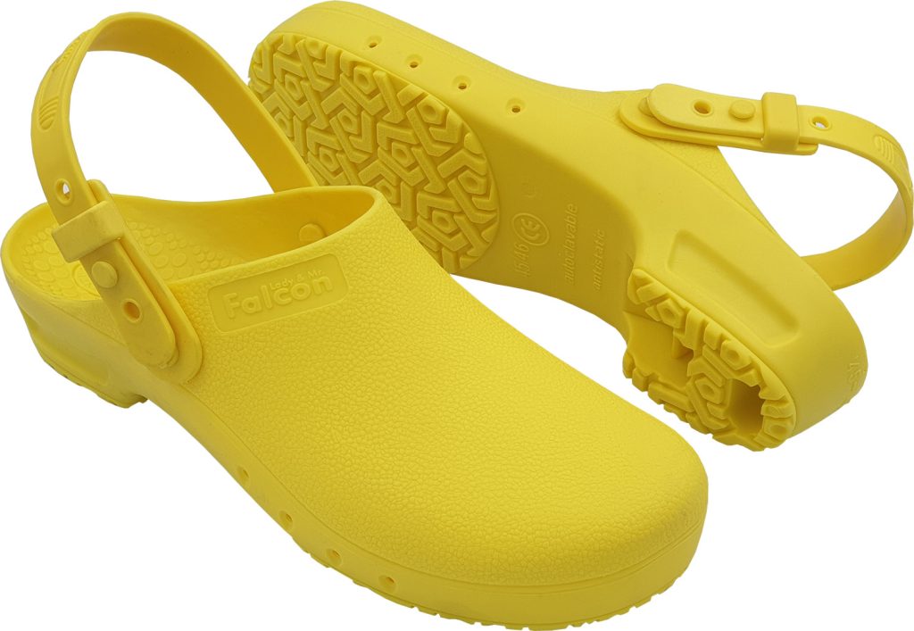 Autoclavable Antistatic Shoes Yellow