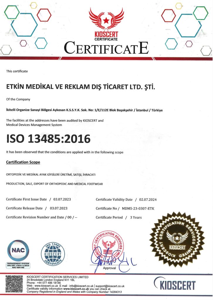 ISO 13485:2016 (OT Clogs)
